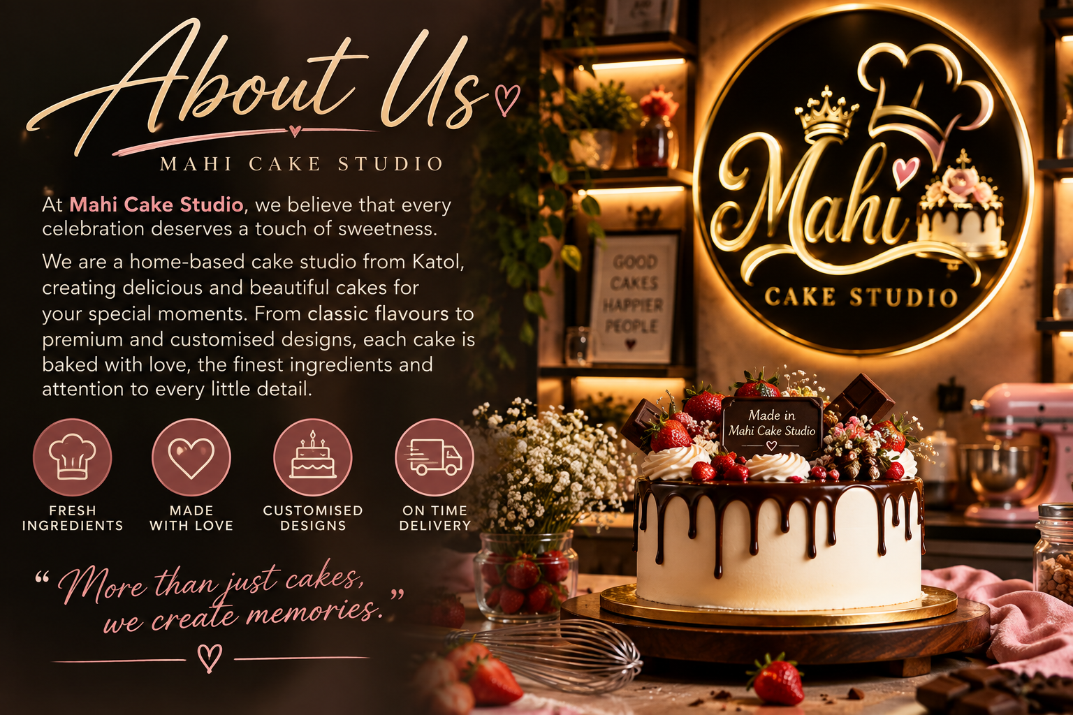 Mahi Cake Studio Cake